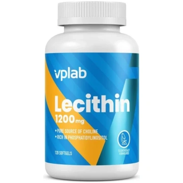 VPLAB Lecithin 1200 mg mīkstās kapsulas N120