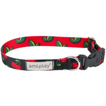 Amiplay regulējama apkakle Be Happy Cherry, S