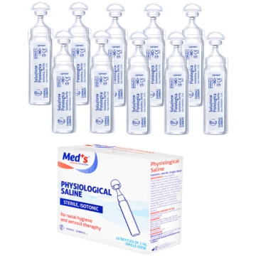 Med+S - 0.9% NaCl Sterile Saline Solution for Inha