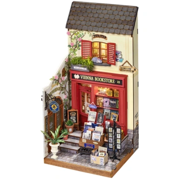 3D Miniatūrās mājas komplekts, Vienna Bookstore, r