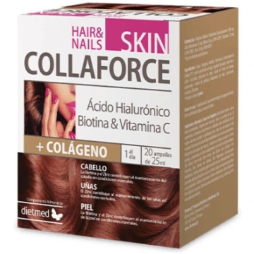 Collaforce Skin Hair & Nails 20 Ampoules Dietmed