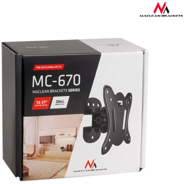 Maclean MC-670 Wall Mount Bracket LCD Adjustable W