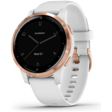 Garmin vivoactive 4S White with Rose-gold Hardware