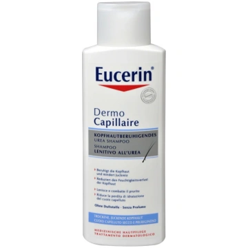 Eucerin - Šampūns sausai ādai Dermocapillaire 5% U