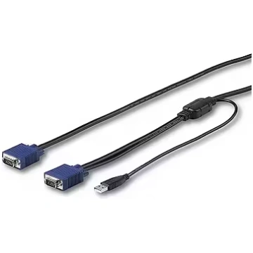 Startech 15 FT. (4.6 M) USB KVM CABLE RACKMOUNT CO