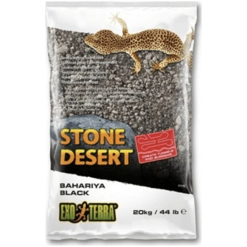 Exo Terra Podloze Exo Terra Stone Desert czarna pu