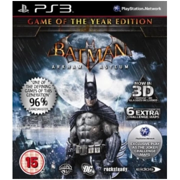 PS3 Batman: Arkham Asylum Game of the Year Edition