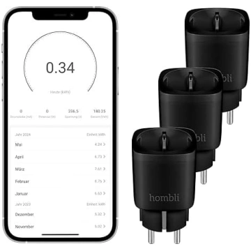 Hombli viedā kontaktligzda ar WiFi ierīču automati