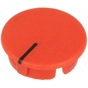 Cap | ABS | red | push-in | Pointer: black | Appli