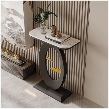 Modern Entrance Table with Sintered Stone Top, Nar
