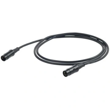 Proel CHL400LU3 audio cable, 3 m, XLR (5-pin), Bla