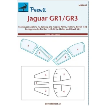 Sepecat Jaguar GR.1 / GR.3 - Canopy Mask (for Airf