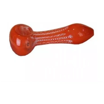 Stikla pīpe “Orange Dream” 11 cm - Svaigums un sti
