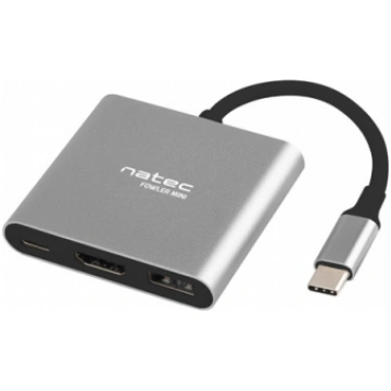 NATEC MULTI PORT FOWLER MINI (USB-C PD, HDMI 4K) N