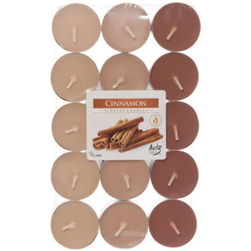 Aromātiskas tējas sveces Cinnamon, 30 gab