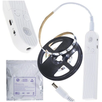 Ar baterijām darbināms USB kustību detektora LED s