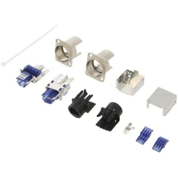 Coupler; socket; etherCON; PIN: 8; Cat 6; RJ45 soc