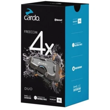 Bezvadu garnitūra Cardo Freecom 4x DUO