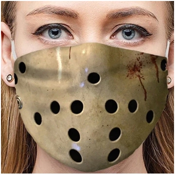 JASON VOORHEES - aizsargājoša sejas maska 100% pol