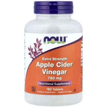 NOW Foods, Apple Cider Vinegar, 750 mg, 180 Tablet