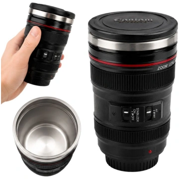Termokrūze fotokameras objektīva formā, 400 ml, me