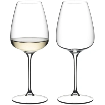 RIEDEL vīnogu mazumtirdzniecības glāzes baltvīnam/