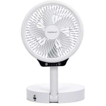 Aigostar - LED bezvadu salokāms ventilators ar USB