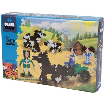 Plus Plus Mini Basic Horse carriage konstruktors 3