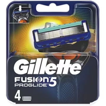 Gillette Fusion Proglide Vīriešu Skuvekļa Kasetnes