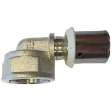 Presējams līkums D16x1/2" ar ieksējo vītni daudzsl