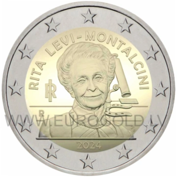 Italy 2 Euro 2024 - Rita Levi-Montalcini
