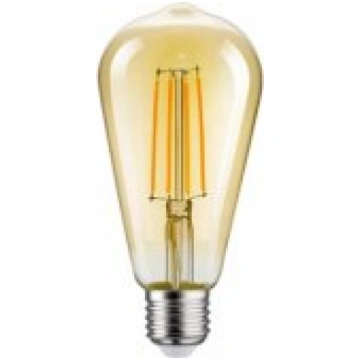 Visional LED Dimmable filament bulb E27, ST64, 10W