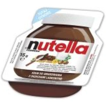 Riekstu-šokolādes krēms NUTELLA, 15g (450-13878)