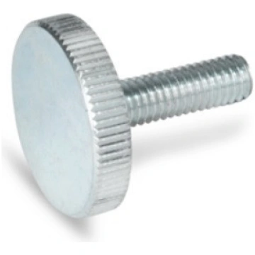 Knurled set screw DIN 653-M8-25-ZB - galvanized ga