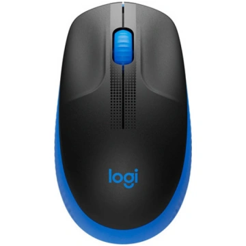 Bezvadu datorpele LOGITECH M190, USB, Melna / Zila