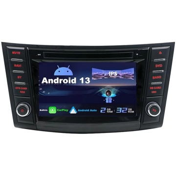 SXAUTO Android 13 IPS auto radio navigācijas sistē