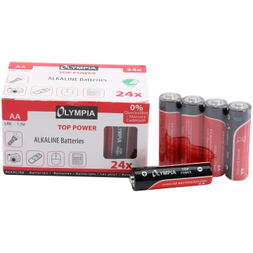 Olympia Alkaline Baterijas Aa 24 gab