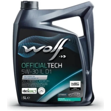 WOLF OFFICIALTECH 5W30 IL D1 5L
