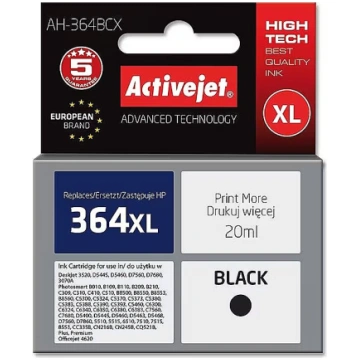 ActiveJet AH-364BCX HP Printer Ink, Compatible wit