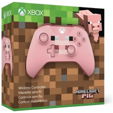 Microsoft Xbox Wireless Controller Minecraft Pig