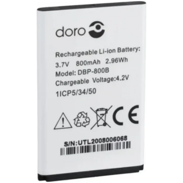 Replacement Battery DBP-800B 800mAh DORO 8091