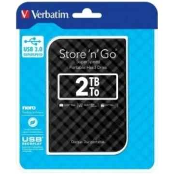 Verbatim Store n Go 2TB Black