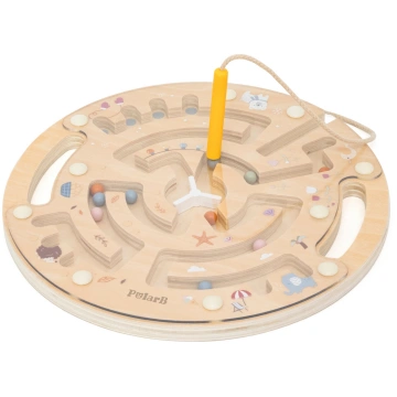 VIGA PolarB Koka magnētiskais labirints Viga Toys