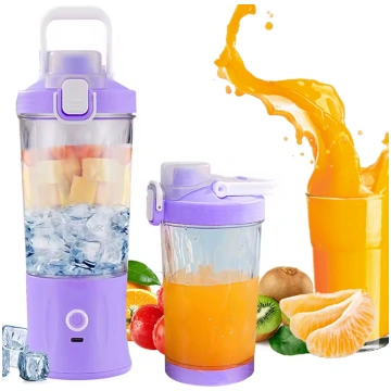 Smoothie blender pārnēsājamais USB bezvadu ledus s