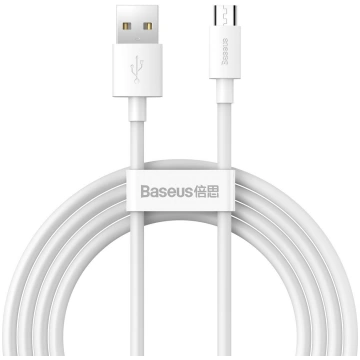 Kabelis Baseus Simple Wisdom Set (2 gab.) USB - mi