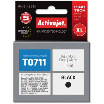 Activejet AEB-711N ink for Epson printer, Epson T0