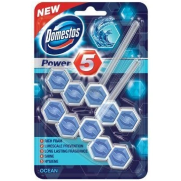Domestos tualetes poda bloks Power 5 Ocean, 2x55 g