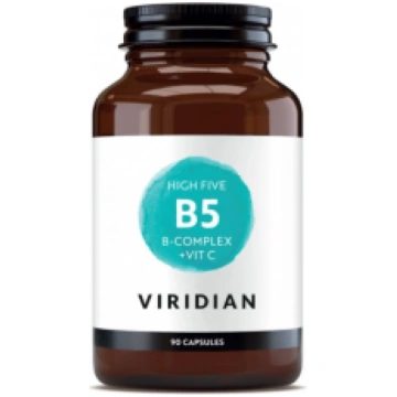VIRIDIAN B5 B-Complex + Vit C, 90 kapsulas