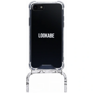 Lookabe Necklace Snake Edition iPhone X/Xs silver 