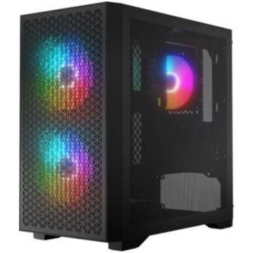 Logic 3 Logic DART PRO ARGB MINI USB-C PC Case Bla